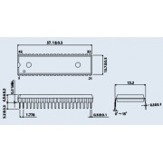 МИКРОСХЕМА LA7391A dip-42