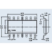 МИКРОСХЕМА LM339 dip-14 N