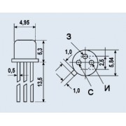 ТРАНЗИСТОР КП 103 М Au (МР)