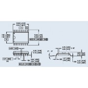 МИКРОСХЕМА TDA2004AP dip-16 (APG,AN,ULN2004A)