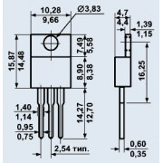 МИКРОСХЕМА LM337T to-220 (KA337)