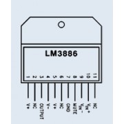 МИКРОСХЕМА LM3886T zip-11