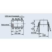 МИКРОСХЕМА TL062CN dip-8