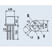 ТРАНЗИСТОР КТ 313 А1 to-92