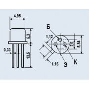 ТРАНЗИСТОР КТ 3102 А Au