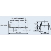 МИКРОСХЕМА TL084CN dip-14