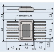 МИКРОСХЕМА К 119 ТЛ1 Au