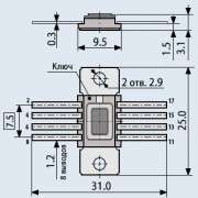 МИКРОСХЕМА 142 ЕН6А Au (16)