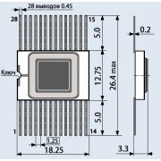 МИКРОСХЕМА КС 1804 ВУ1 dip-28 