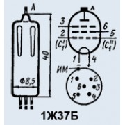 РАДИОЛАМПА 1Ж37Б