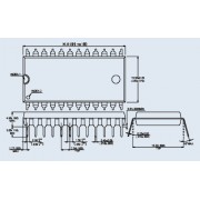 МИКРОСХЕМА TDA3510 dip-24 (К 174 ХА28,KXA039M)