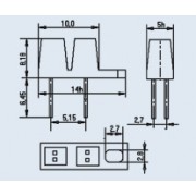 ДАТЧИК переменного тока SCT-013 для Arduino 100А 1В