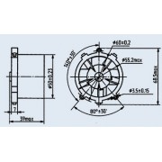 ВЕНТИЛЯТОР ДВО-1-400