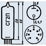 РАДИОЛАМПА СГ2П