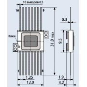 МИКРОСХЕМА 169 АА6  Au