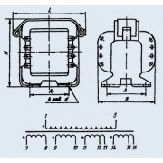 ТРАНСФОРМАТОР ТН60-220-50К 220В/6,3В 5,9А