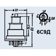 РАДИОЛАМПА 6С2С