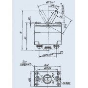 КНОПОЧНЫЙ ПОСТ YH02-A 4pin