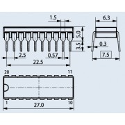 МИКРОСХЕМА ЭКР 1533 АП3 dip-20