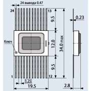 МИКРОСХЕМА 133 КП1 Au