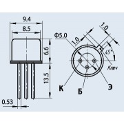 ТРАНЗИСТОР 2Т 933 Б to-39 
