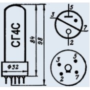 РАДИОЛАМПА СГ4С