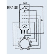 РАДИОЛАМПА 6К13П