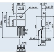 МИКРОСХЕМА TDA2050 to-220