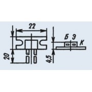 ТРАНЗИСТОР КТ 807 А to-126