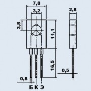 ТРАНЗИСТОР КТ 626 А to-126