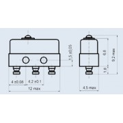 МИКРОПЕРЕКЛЮЧАТЕЛЬ МП12