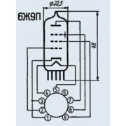 РАДИОЛАМПА 6Ж9П