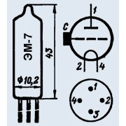 РАДИОЛАМПА ЭМ-7