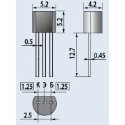 ТРАНЗИСТОР КТ 325 ВМ to-92