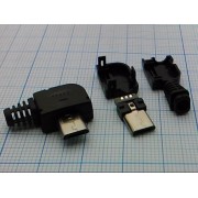 ВИЛКА USB micro B 5PBR на кабель (5PBR1)