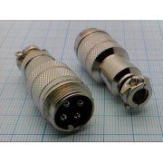 РАЗЪЕМ GX16-4 ВК (MIC16-4P)