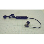 БЕСПРОВОДНЫЕ НАУШНИКИ Earphone черные, магнитные с гарнитурой для смартфона