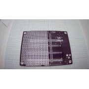 ПЛАТА ATMEGAxxxA3U (Atmega128) 115х80мм монтажная 2-сторонняя