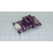 ОТЛАДОЧНАЯ ПЛАТА для Attiny13A/Attiny25/Attiny45/Attiny85 HW-260