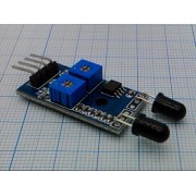 ДАТЧИК огня 2 канальный с поканальной регулировкой LM393 для ARDUINO