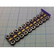 МОДУЛЬ св-ный smd для LilyPad для Arduino 3-5В 40мА желто-зеленый