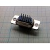 РАЗЪЕМ DS1077-15F розетка 15pin 3 ряда (VGA)