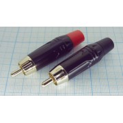 ШТЕКЕР RCA красный, черный TR045 R CONNECTOR