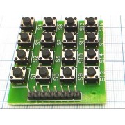 МОДУЛЬ 4х4 16 кнопок для Arduino