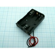 КОРОБ Q-120 AAA-3 BH431 (пайка) для батареек