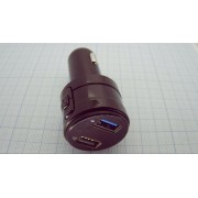 МОДУЛЯТОР Bluetooth 4.2 Car Kit 2хUSB, 2,1А+1А, 12-24В