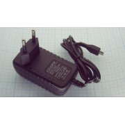 БЛОК ПИТАНИЯ 0520 220В/5В 2А micro USB (LP-22)