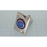 РАЗЪЕМ розетка на корпус Canon 4pin №1-533
